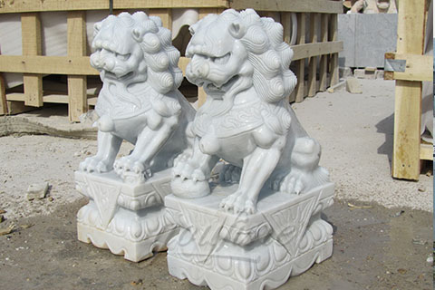 Factory Supply bronze foo dog statues for sale