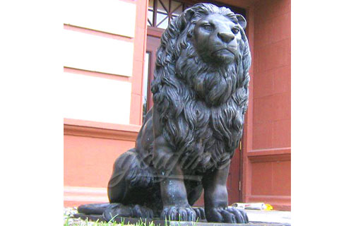 Manufactured metal crafts cast antique bronze lion sculptures for sale